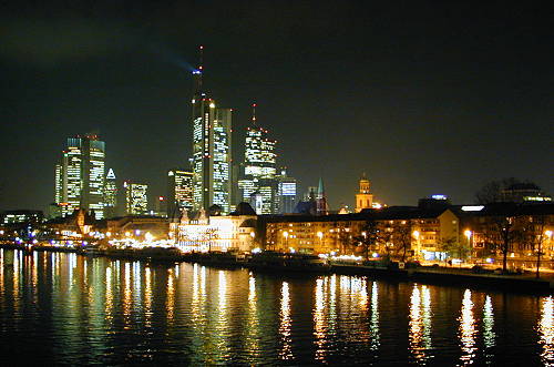 Frankfurt bei Nacht